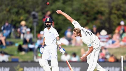 ஸ்மார்ட்டா பொறிவைத்த கோலி.. சிக்காத ஜாமிசன்..! ஜாமிசனுக்கு டிம் சௌதி புகழாரம்