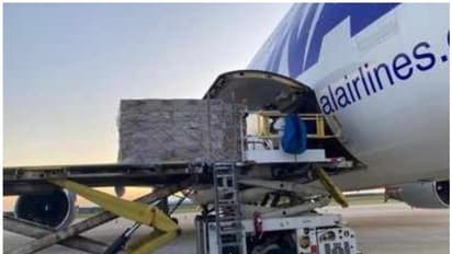 കരുണ വറ്റാതെ അമേരിക്ക; 125 ടണ്‍ സഹായവുമായി ജംബോ വിമാനം എത്തുന്നു