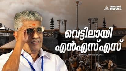 ശബരിമലയിൽ വിവാദ വെടിപൊട്ടിച്ച് വെട്ടിലായി എൻഎസ്എസ്