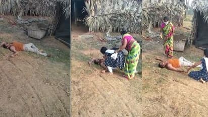 కోవిడ్ 19 : ఊపిరాడక కళ్లముందే తండ్రి మృతి.. గుండెలు పగిలేలా కూతురి రోదన.. !! (వీడియో)