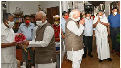 'ജനം നൂറില് നൂറ് മാർക്ക് നൽകി'; ജനങ്ങൾക്ക് നൽകിയ ഉറപ്പ് പാലിക്കുമെന്നും മുഖ്യമന്ത്രി, രാജിക്കത്ത് കൈമാറി