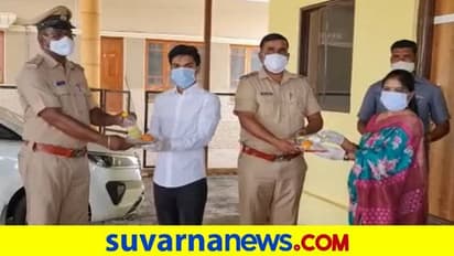 ಮುದ್ದೇಬಿಹಾಳ: ಶಾಸಕ ನಡಹಳ್ಳಿ ಕುಟುಂಬಸ್ಥರಿಂದ ಪೊಲೀಸರಿಗೆ ಪ್ರೊಟೀನ್ ಕಿಟ್