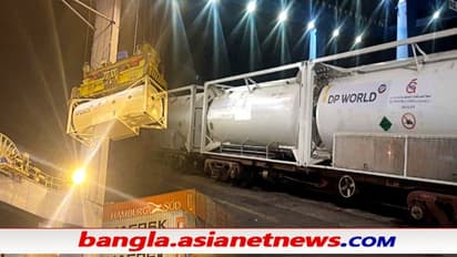 করোনাধ্বস্ত ভারতকে অক্সিজেন দিল আমিরশাহি, ২০টি বিশেষ ট্যাঙ্কার এসে পৌঁছলো মুন্দ্রায়