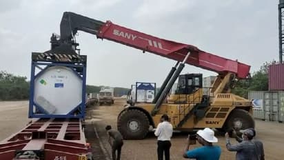 দুর্গাপুর থেকে চতুর্থ অক্সিজেন এক্সপ্রেস গেল দিল্লিতে