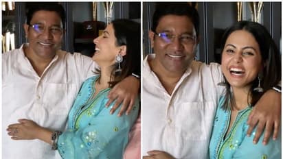 അന്തരിച്ച അച്ഛന്റെ ഓര്മകളുമായി നടി ഹിനാ ഖാൻ