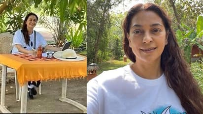 ತಮ್ಮ ಫಾರ್ಮ್‌ಹೌಸ್‌ನ ಸಾವಯವ ಮಾವಿನಹಣ್ಣಿನ ಜೊತೆ ಜುಹಿ ಚಾವ್ಲಾ!