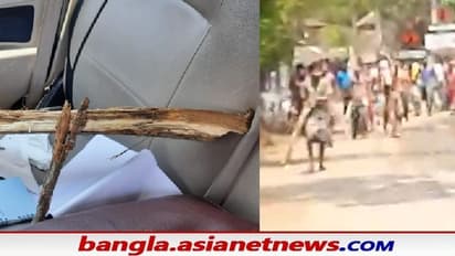 রাজ্যের আইন শৃঙ্খলা দেখতে এসে আক্রান্ত কেন্দ্রীয় মন্ত্রী, তৃণমূলের বিরুদ্ধে হামালর অভিযোগ