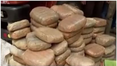 గంజాయి స్మగ్లింగ్ వాహనానికి భారత ప్రభుత్వ స్టిక్కర్... ఓఆర్ఆర్ యాక్సిడెంట్ లో వెలుగులోకి సంచలనాలు