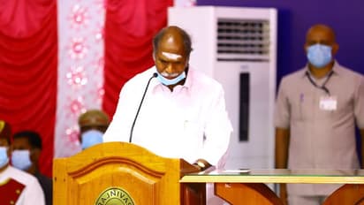 ಪುದುಚೇರಿ ಸಿಎಂ ಆಗಿ ಅಧಿಕಾರ ಸ್ವೀಕರಿಸಿದ ಬೆನ್ನಲ್ಲೇ ರಂಗಸ್ವಾಮಿಗೆ ಕೊರೋನಾ!