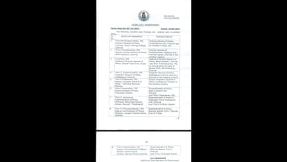 தமிழக அரசின் அடுத்த அதிரடி... 9 ஐபிஎஸ் அதிகாரிகள் மாற்றம்...!