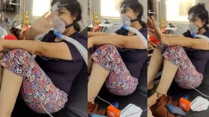 'ലവ് യൂ സിന്ദഗി...'; കൊവിഡ് രോഗിയായ യുവതിക്ക് പാട്ട് വച്ചുകൊടുത്ത് ഡോക്ടർ; വൈറലായി വീഡിയോ