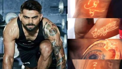 ஐபிஎல் தொடருக்கு முன்னதாக புதிய டாட்டூ போட்டுக் கொண்ட விராட் கோலி: வைரலாகும் புகைப்படம்!