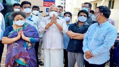 కరోనా నుంచి కోలుకున్న తమ్మినేని సీతారాం దంపతులు (వీడియో)