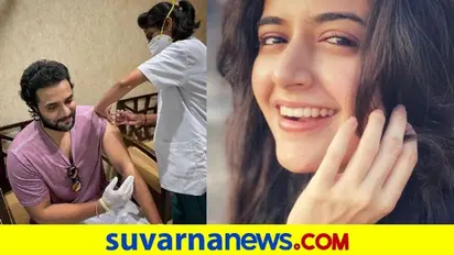 ಕೊರೋನಾ ವ್ಯಾಕ್ಸೀನ್ ಹಾಕಿಸಿಕೊಂಡ ಶ್ರೀಮುರಳಿ, ಆಶಿಕಾ ರಂಗನಾಥ್