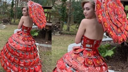 മനോഹരമായ ഫ്രോക്ക്; എന്തുകൊണ്ടാണ് നിര്മ്മിച്ചിരിക്കുന്നതെന്ന് മനസിലായോ?