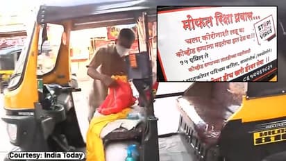 Covid-19: English teacher turns auto driver, gives free rides to patients in Mumbai