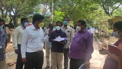 அமைச்சர் பதவி இல்லை.. தளராமல் சுற்றிச் சுழலும் ஆயிரம் விளக்கு எம்எல்ஏ.. மயானத்தில் திடீர் ஆய்வு.