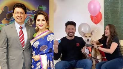 11 PHOTOS: परिवार के साथ इस आलीशान घर में रहती है माधुरी दीक्षित, लिविंग से डाइनिंग एरिया तक है शानदार