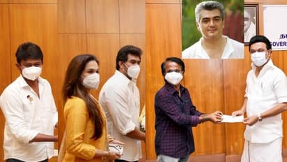 కరోనా కట్టడికి తమిళ తారల విరాళం.. అజిత్‌, సౌందర్య‌, ఉదయనిధి స్టాలిన్‌, మురుగదాస్‌ భారీ సాయం..