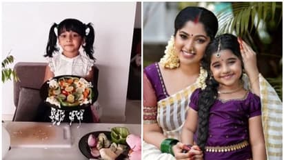 ഇതാ ഒരു ഹെൽത്തി സാലഡ്; കൺമണിയുടെ വീഡിയോ പങ്കുവച്ച് മുക്ത