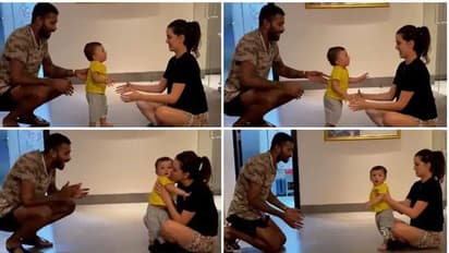 కొడుకు బుడి బుడి అడుగులు.. మురిసిపోతున్న హార్దిక్, నటాషా