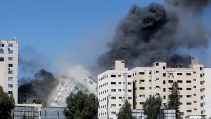 அல் ஜசீரா ஊடக கட்டிடத்தை தரைமட்டமாக்கிய இஸ்ரேல்..!