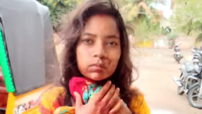 భార్యపై అనుమానం.. గొంతు కోసిన భర్త, చెట్టుకు కట్టి దేహశుద్ధి చేసిన స్థానికులు