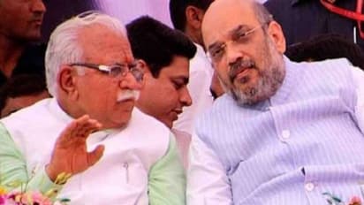 अचानक गृह मंत्री अमित शाह से मिलने पहुंचे CM खट्टर, मुलाकात के बाद कहा-सिर्फ इन 2 विषय पर हुई चर्चा