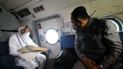 Cyclone Tauktae: PM Modi conducts aerial survey, takes stock of damage in Gujarat, Diu