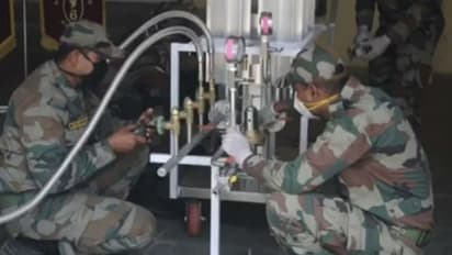 Covid-19: Indian Army engineers innovate way to convert liquid oxygen to low pressure oxygen gas