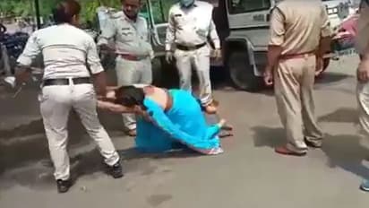 ಮಾಸ್ಕ್ ಹಾಕಿಲ್ಲ ಎಂದು ಮಹಿಳೆಯ ಹಿಗ್ಗಾಮುಗ್ಗಾ ಥಳಿಸಿದ್ದವರು ಸಸ್ಪೆಂಡ್