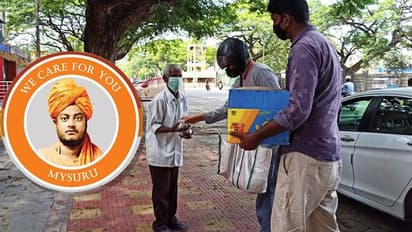 Covid-19: Inspired by Swami Vivekananda and guided by Ramakrishna Math, youths in Mysuru give their best