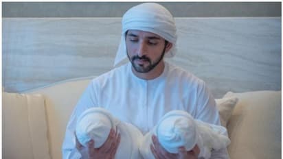 ഇരട്ടക്കുട്ടികളുടെ പിതാവായ സന്തോഷം പങ്കുവെച്ച് ശൈഖ് ഹംദാന്; ആശംസകളുമായി സോഷ്യല് മീഡിയ