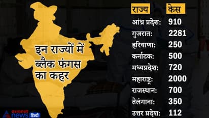 देश में ब्लैक फंगस के 9000 केस, केंद्र ने राज्यों को भेजीं एम्पोटेरिसीन बी इंजेक्शन की 23000 शीशियां