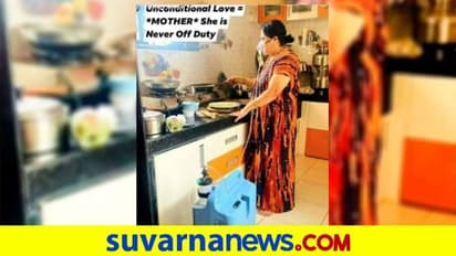 ಕೃತಕ ಆಕ್ಸಿಜನ್ ಮೂಲಕ ಉಸಿರಾಡ್ತಿದ್ರೂ, 'ಡ್ಯೂಟಿ'ಗೆ ರಜಾ ಹಾಕದ ಅಮ್ಮ!