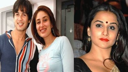 కరీనా, షాహిద్ సీరియస్ లవ్ స్టోరీ.. విద్యాబాలన్ ఎంట్రీతో బ్రేకప్!