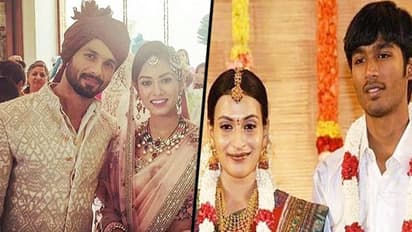 Dhanush-Aishwarya to Shahid Kapoor-Mira Rajput: 9 popular actors who chose an arranged marriage