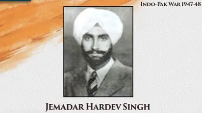 The soldier who put himself in the line of fire to protect his patrol party