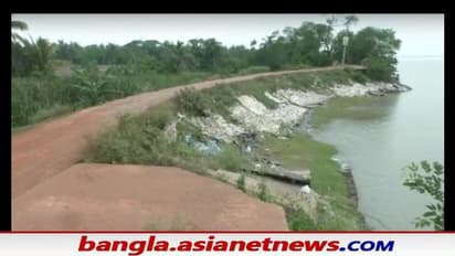 আমফানে ভেঙে যাওয়া বাঁধে ঘূর্ণিঝড় যশ-এর বিপদ , অভিযোগ দুর্যোগ মোকাবিলায় উদাসীন প্রশাসন
