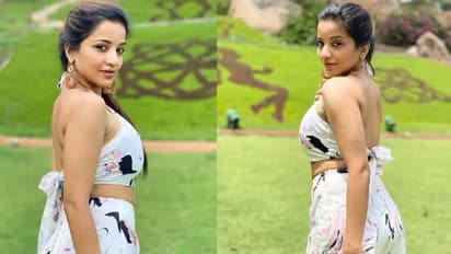 मोनालिसा ने रिहर्सल वीडियो में दिखाई सेक्सी अदाएं, 'ये लड़की आंख मारे' गाने पर किया धांसू डांस