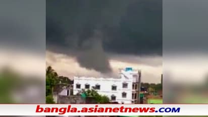 ঘূর্ণিঝড় যশ আসার আগেই ব্যান্ডেলে টর্নেডো - মৃত ২, ক্ষতিগ্রস্থ ৪০ টি বাড়ি, দেখুন