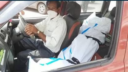 వైరల్ : కరోనాతో చనిపోయిన కూతురు.. మృతదేహాన్ని కారులో తీసుకెళ్లిన తండ్రి... !