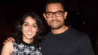 Aamir Khan turns makeup artist for daughter Ira; check out her latest Instagram post