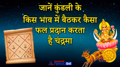जानिए कुंडली के किस भाव में होता है चंद्रमा तो क्या फल मिलता है, कैसे करता है प्रभावित?