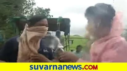 ಯಾಸ್ ಚಂಡಮಾರುತ, ಯಾಕಪ್ಪಾ ಹೊರಗೆ ಬಂದೆ ಅಂತ ಕೇಳಿದ ರಿಪೋರ್ಟರ್..! ಈತ ಕೊಟ್ಟ ಆನ್ಸರ್ ವೈರಲ್