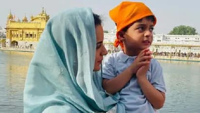 पहली बार गोल्डन टेंपल देखने पहुंची कंगना रनौत, कहा-यहां आकर निशब्द हूं..गजब है यहां की खूबसूरती