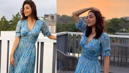 ഫ്‌ളോറല്‍ ഡ്രസ്സില്‍‌ മനോഹരിയായി കാജൽ അഗർവാൾ; ചിത്രങ്ങൾ വൈറല്‍