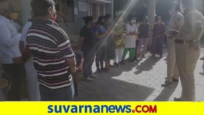 ವಾಕಿಂಗ್, ಜಾಗಿಂಗ್ ಬಂದವರಿಗೆ ಪೊಲೀಸ್ ಕ್ಲಾಸ್ : ವಾರ್ನಿಂಗ್