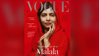 കത്തുന്ന ചുവപ്പ് വസ്ത്രത്തിൽ അതിസുന്ദരിയായി മലാല, വോഗിന്റെ പുതിയ കവറായി ആക്ടിവിസ്റ്റ്