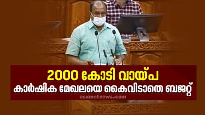 'ന്യായവില ഉറപ്പാക്കും'; കാർഷിക മേഖലയ്ക്ക് കൈത്താങ്ങ്, 2000 കോടിയുടെ വായ്പ